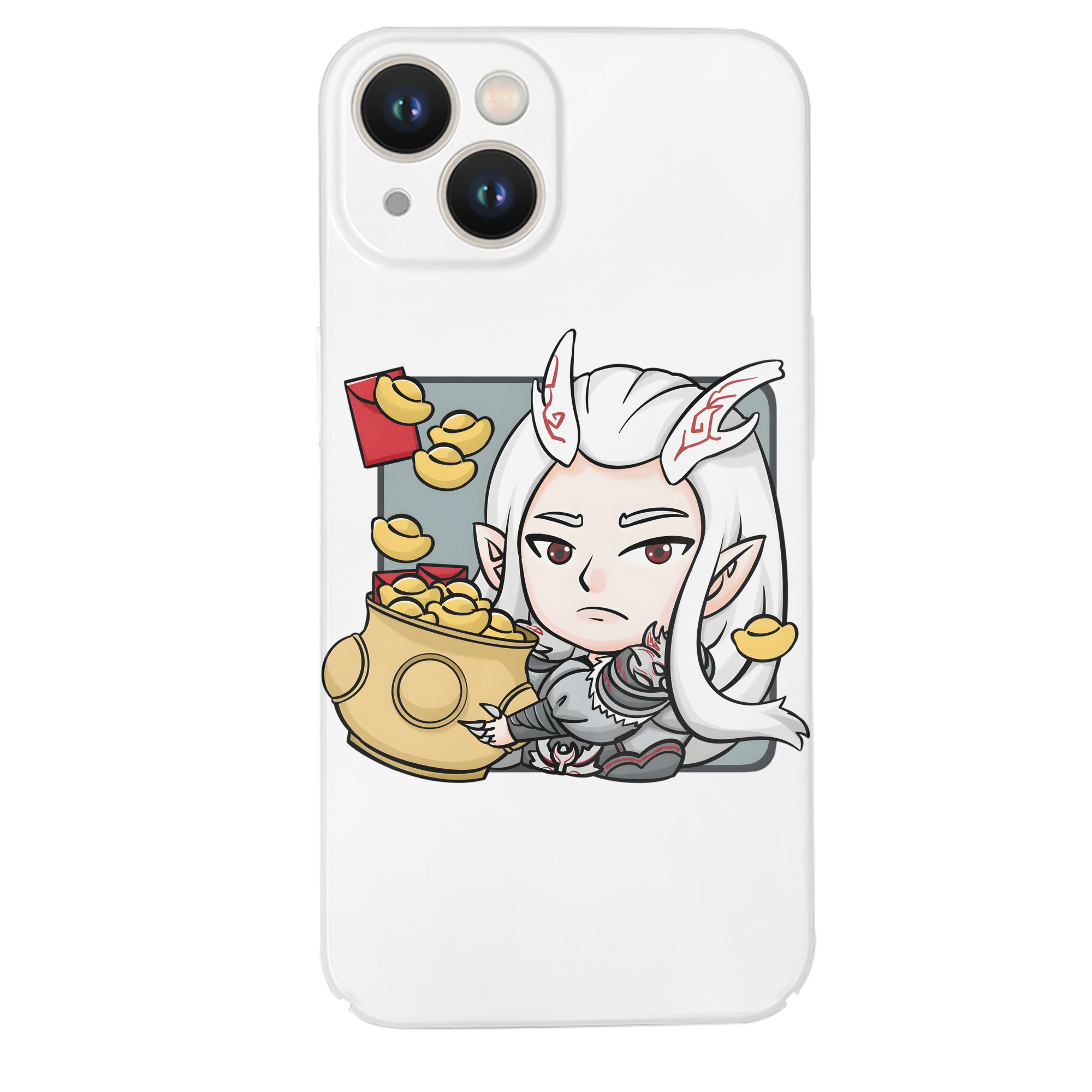 （画像用） Ne Zha 2 ナタ 魔童の大暴れ 【iPhone 14シリーズ対応】ハードケース